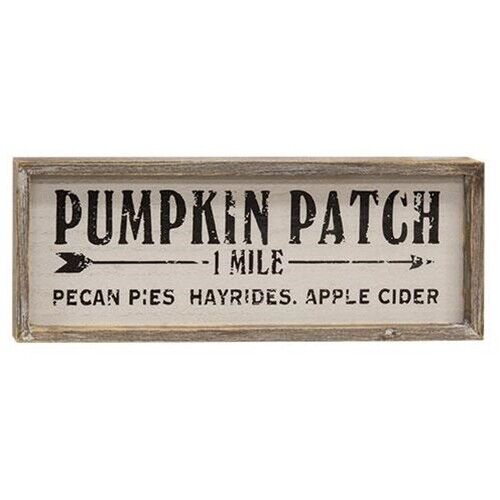 pumpkin patch sign