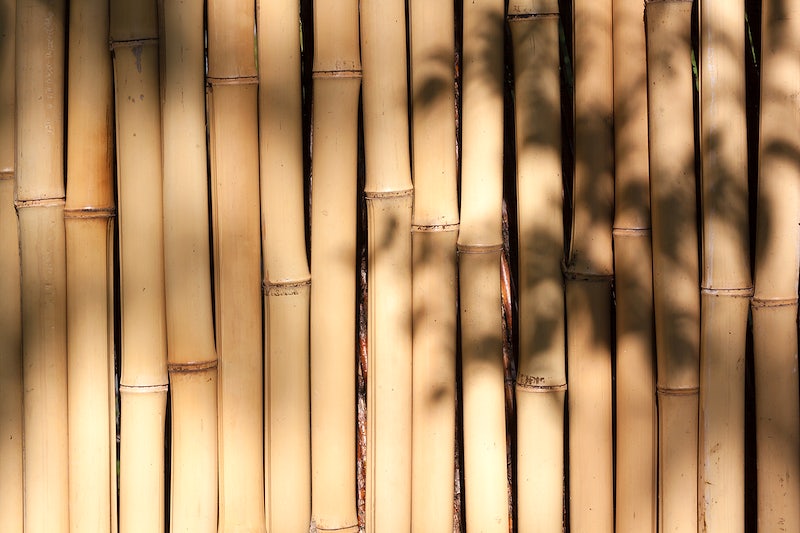 bamboo fencing - brown bamboo fence