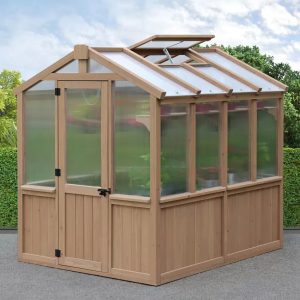 yardistry cedar greenhouse