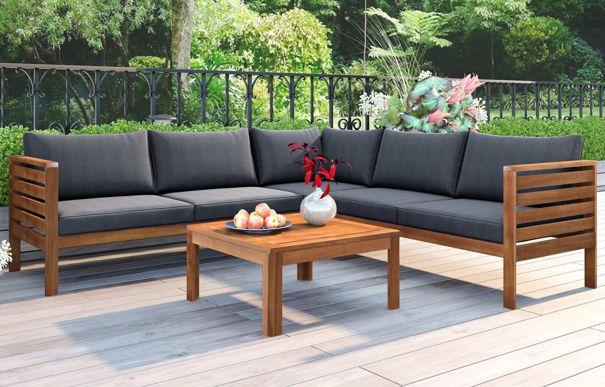 Best wood for garden furniture