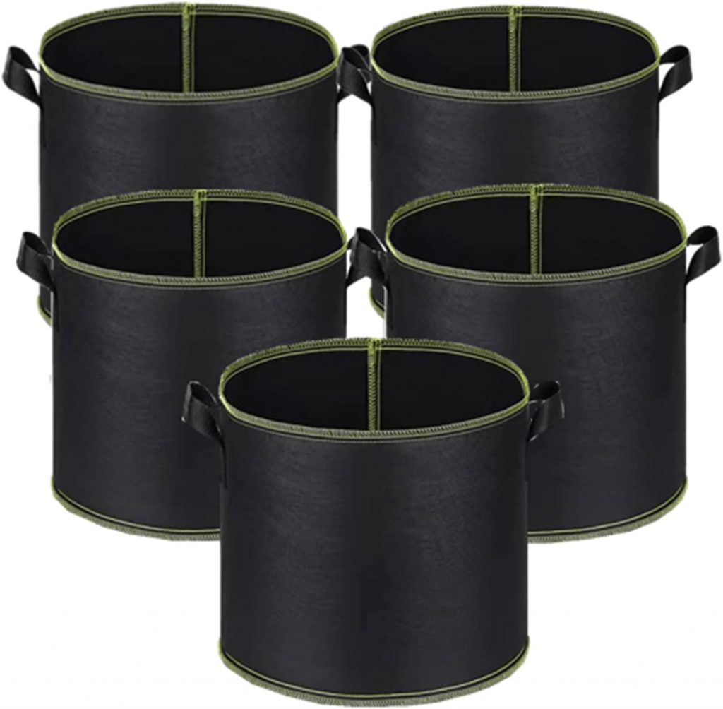 grow bags for gardening - 10 gallon grow bags - 5 gallon grow bag