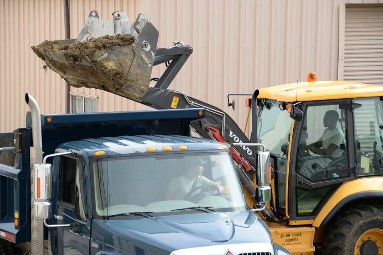 dump truck load of dirt - dirt delivery near me